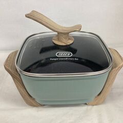 中古　良品　TOFFY コンパクト電気鍋 K-HP3 LADONNA 調理器具 鍋 2.8リットル 多機能電気鍋　卓上電気鍋　愛知県 一宮市 名古屋 稲沢 江南 岩倉 岐阜 羽島 各務ヶ原 三重 愛知 グッドプライス一宮の画像