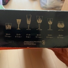 ワイングラス🍷6個セットです。フランス製未使用品です。の画像