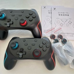 【未使用】2個セット Switch対応 ワイヤレス コントローラ...