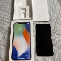iPhone X シルバー 256GB