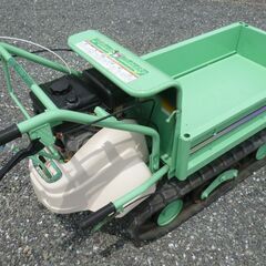 引き取り限定/福岡県/　筑水キャニコム ピンクレディ/運搬車・手動ダンプ/農機具/キャタピラー運搬車/中古品・簡易整備/可動確認/現状渡しの画像