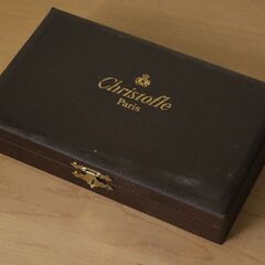 未使用 クリストフル カトラリー スプーン 19cm 2本 元箱 銀食器 未使用 クリストフル カトラリー スプーン 19cm 2本 元箱 (想古