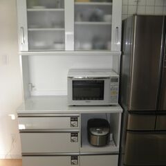 キッチンキャビネット　幅100cm × 奥行き50cm × 高さ...