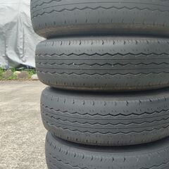 ハイエース ハイラックス 純正 6穴 15×6J 195/80R15 22年製の画像