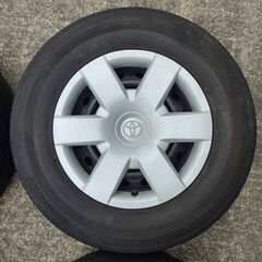 ハイエース ハイラックス 純正 6穴 15×6J 195/80R15 22年製の画像