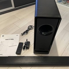 【新品 未使用】最終価格アズマ サブウーファー付3Dサラウンドバ...