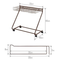 スラックスハンガーの画像