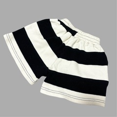 【新品未使用】La Holy❤ボーダーセットアップ　半袖とショートパンツ　キッズの画像