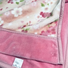 シングル　毛布　ピンク