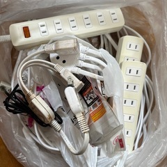 大量！電源タップ