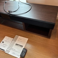 【お取引き中
】スピーカー付きテレビ台の画像