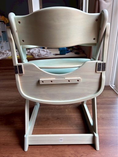値下げ【美品】katoji カトージ　ハイチェア　ブルー