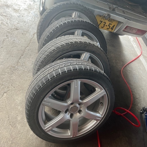 今日明日限定。18インチ7.5Jホイール　４本セット