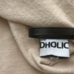 DHOLIC ディーホリック　後ろリボン　キナリ　プルオーバーブラウス　コットンの画像