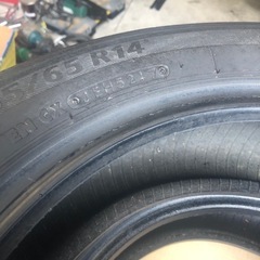 ⭐️無料　165-65R14 4本　差し上げます⭐️の画像