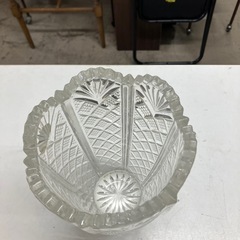 ☆値下げ☆H2505-415 佐々木ガラス 花ビン 中古の画像