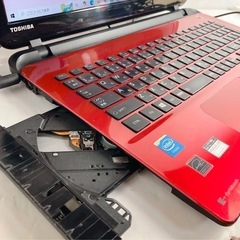 WEBカメラ/DVD搭載　 初期設定済み　大容量750GB ノートPC オフィス搭載の画像