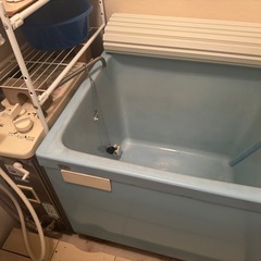 県営住宅風呂釜風呂桶一式+蓋付き