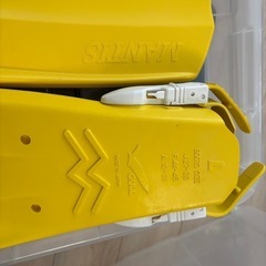 ★GULL フィン　ロング　足ヒレ L27〜28 日本製　ダイビング　シュノーケルの画像