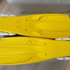 ★GULL フィン　ロング　足ヒレ L27〜28 日本製　ダイビング　シュノーケルの画像