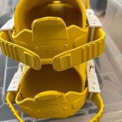 ★GULL フィン　ロング　足ヒレ L27〜28 日本製　ダイビング　シュノーケルの画像