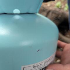 ヘリウムガス 空 ボンベ インテリア ガーデニング用 の画像