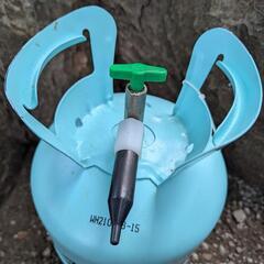 ヘリウムガス 空 ボンベ インテリア ガーデニング用 の画像