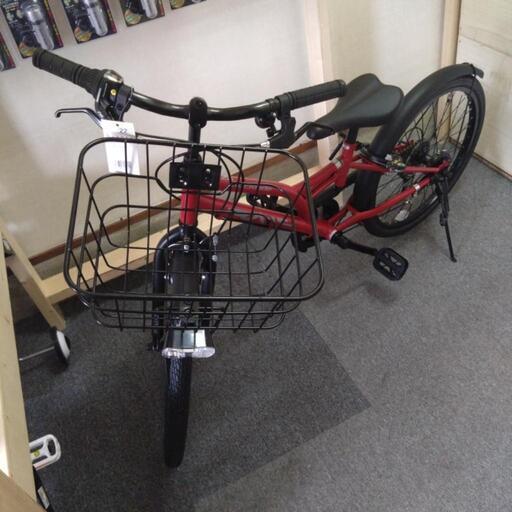 激安通販新作 子供自転車 引取限定 新車 ロックライド マットレッド 22インチ 自転車本体