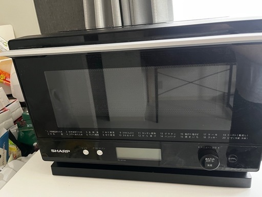 SHARP 2020年制オーブンレンジ トレー付き
