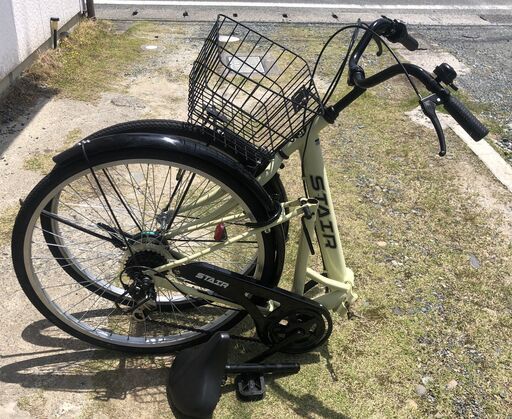 STAIR26インチ折り畳み自転車6段変速