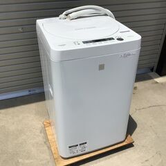 312 SHARP シャープ 洗濯機 ES-G4E5 全自動洗濯...
