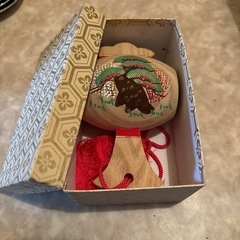 置物　打ち出の小槌