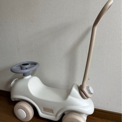 木馬 1-5歳子ども 乗り物おもちゃ 足蹴り車兼用 押し手付き ...