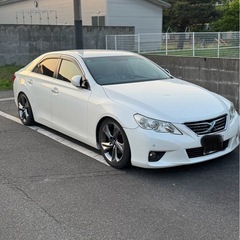 車検令和9年4月16日まで　税金込み　トヨタ　マークX ローダウン　