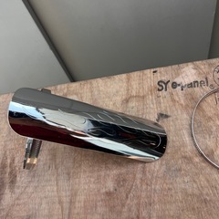 【ジャンク品】バイク用マフラーヒートガードの画像