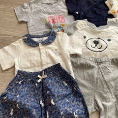 ベビー60〜70サイズ　春夏服詰め合わせ
の画像
