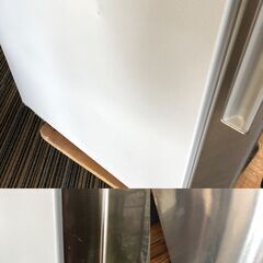☆【2021年製】Haier 冷凍冷蔵庫 JR-NF173B 173L ホワイト×シルバー ハイアール 冷蔵庫 通電確認済 生活家電 中古（NF250515）Zi-2012の画像