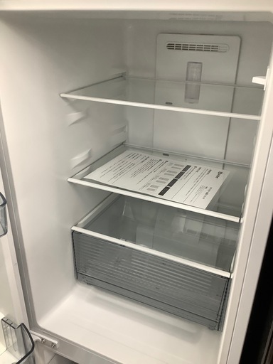 90分の無料軽トラック貸出サービス！【SHARP】2ドア冷蔵庫（SJ-D18H-W