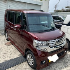 ④平成25年　N-BOXカスタム　2WD  ナビ　テレビ　バック...