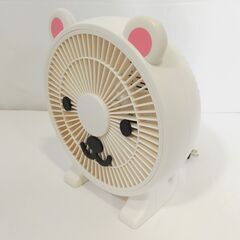 △ Three-up スリーアップ アニマルアロマファン アニマル扇風機 卓上扇風機 サーキュレーター 白くま 2013年製 動作確認済 