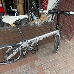 ★美品★20インチ　DAHON カスタム　軽量アルミフレーム　10speed　シルバーの画像