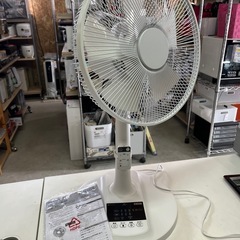 YAMADA 5枚+5枚 羽根 30cm リビング AC 扇風機 YFA-R82G2 動作確認済 2019年製 リビング扇 中古品 ①