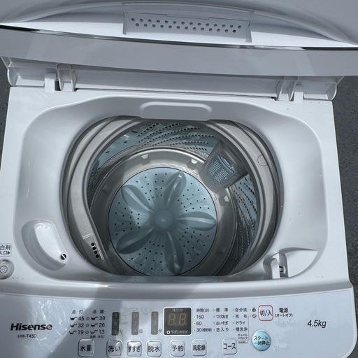 USED 洗濯機 ハイセンス 2020年 4.5K