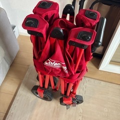 コールマン　Coleman キャリー　アウトドア　ワゴン　底板　カバー付きの画像