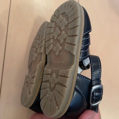 【ポンプキンス】ベビーサンダル　12.5cm 　ネイビー　の画像