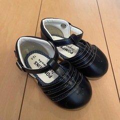 【ポンプキンス】ベビーサンダル　12.5cm 　ネイビー　の画像