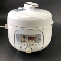 KOM 電気圧力調理鍋 家庭用 HR-P07 白 ホワイト 調理機器 キッチン家電 25e菊