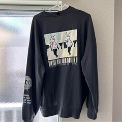 PLAYBOY ブラック スウェット Lの画像