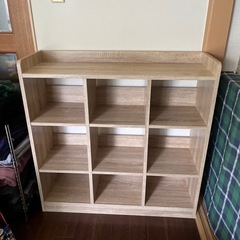 棚　　ラック　木目　