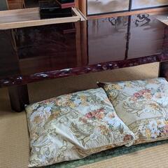 ずっしり重厚感のある座卓